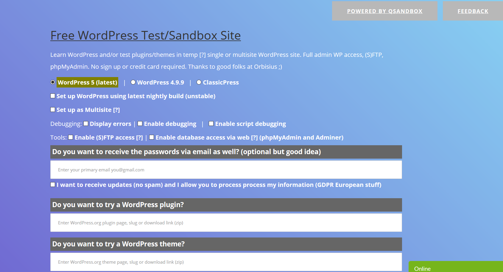 wpsandbox