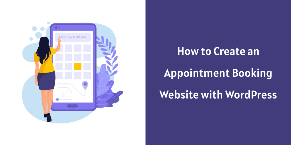 create an appopintment booking website